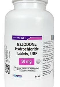 Trazodone HCL 50mg x 100 Tab