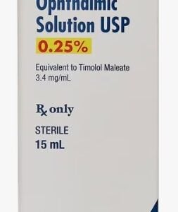 Timolol Oph Sol 0.25%