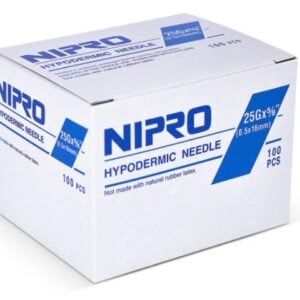 Syr Nipro 3cc 25 x 5/8" x 100