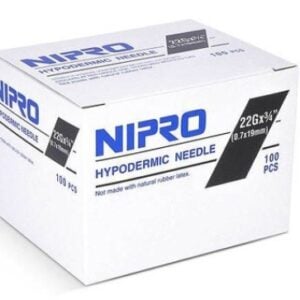 Syr Nipro 3cc 22g x 3/4 needle