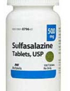 Sulfasalazine Tablets 500 mg x 100