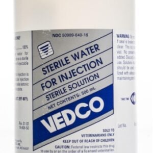 Sterile Water 500ml 12/cs