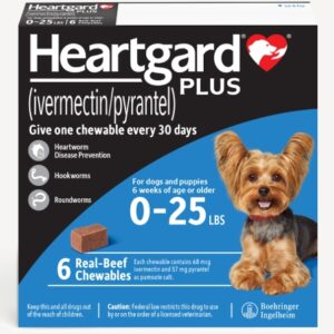 Heartgard Plus (Blue) 0-25lbs