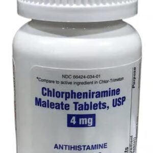 Chlorpheniramine Maleate 4 mg