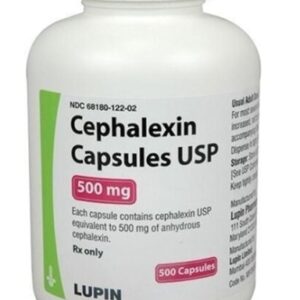 Cephalexin 500 mg x 500 capsule