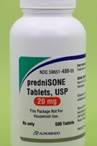 Prednisone 20mg x 500 tablets