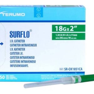 I.V. Catheter Terumo 18g x 2"