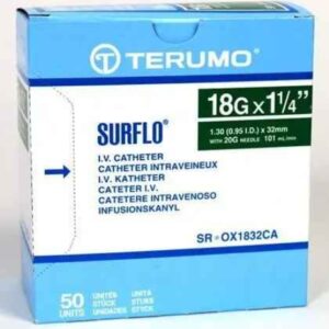 I.V. Catheter Terumo 18gx1 1/4