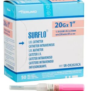 I.V. Catheter Terumo 20g x 1" P