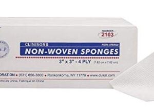 Gauze 3"X3" Nonwoven Non sterile