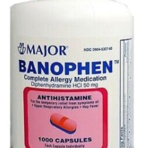 Diphenhydradine 50mg x 1000