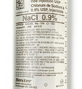 Sodium Chloride 0.9% Inj 1000ml