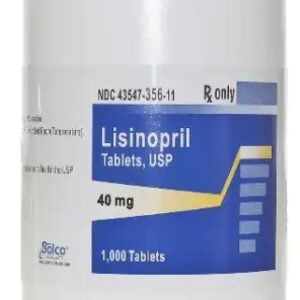 Lisinopril 40mg x 1000 Tablets