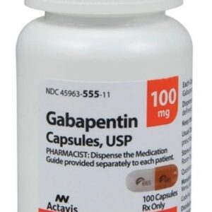 Gabapentin Cap 100mg x 100ct