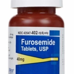 Furosemide 40 mg x 100 Tablets