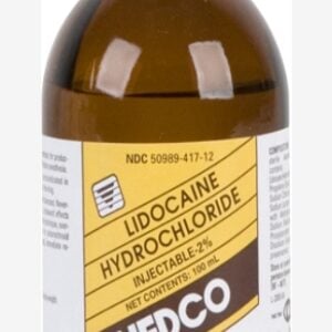 Lidocaine 100ml 12/cs