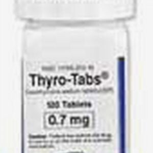 Thyro-Tabs 0.7 mg X 120 tabs