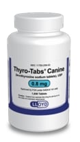 Thyro-Tabs 0.8 mg X 120 tabs