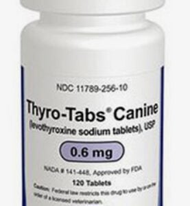 Thyro-Tabs 0.6 mg X 120 tabs