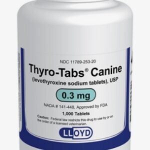 Thyro-Tabs 0.3 mg X 120 tabs