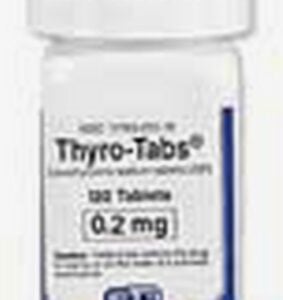 Thyro-Tabs 0.2 mg X 120 tabs